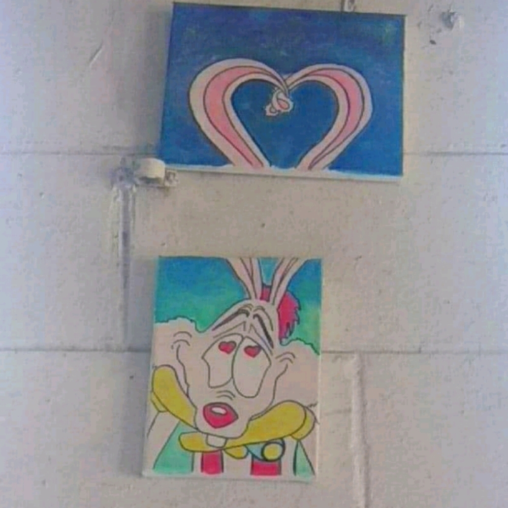Roger rabbit custom painting